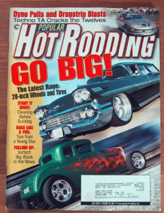 POPULAR HOT RODDING 2000 JULY - LAST HEMI, ASA 5700, DeFRANK